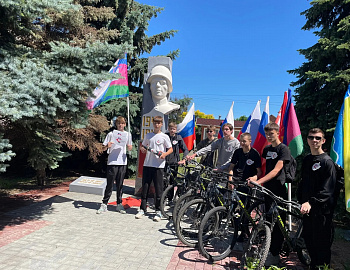 В Ейском районе прошла краевая патриотическая туриада «Эстафета памяти»