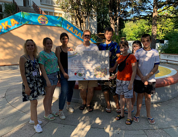 Профильная смена для детей Успенского района на Черноморском побережье