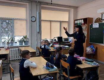 В Гулькевичском районе для первоклассников проведен «Урок дружной безопасности»