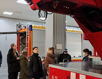 Краснодарскую пожарно-техническую выставку посетили воспитанники детских учреждений Абинского района