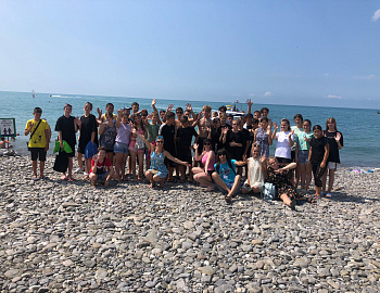 Профильная смена для детей Успенского района на Черноморском побережье